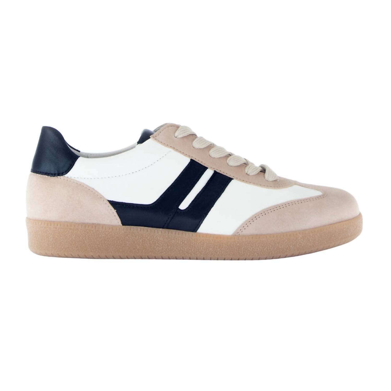 New Gabor Women's 63.300 Low Sneaker In Oak/Latte/Schwarz